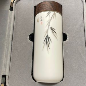 6”H Porcelain tea canister